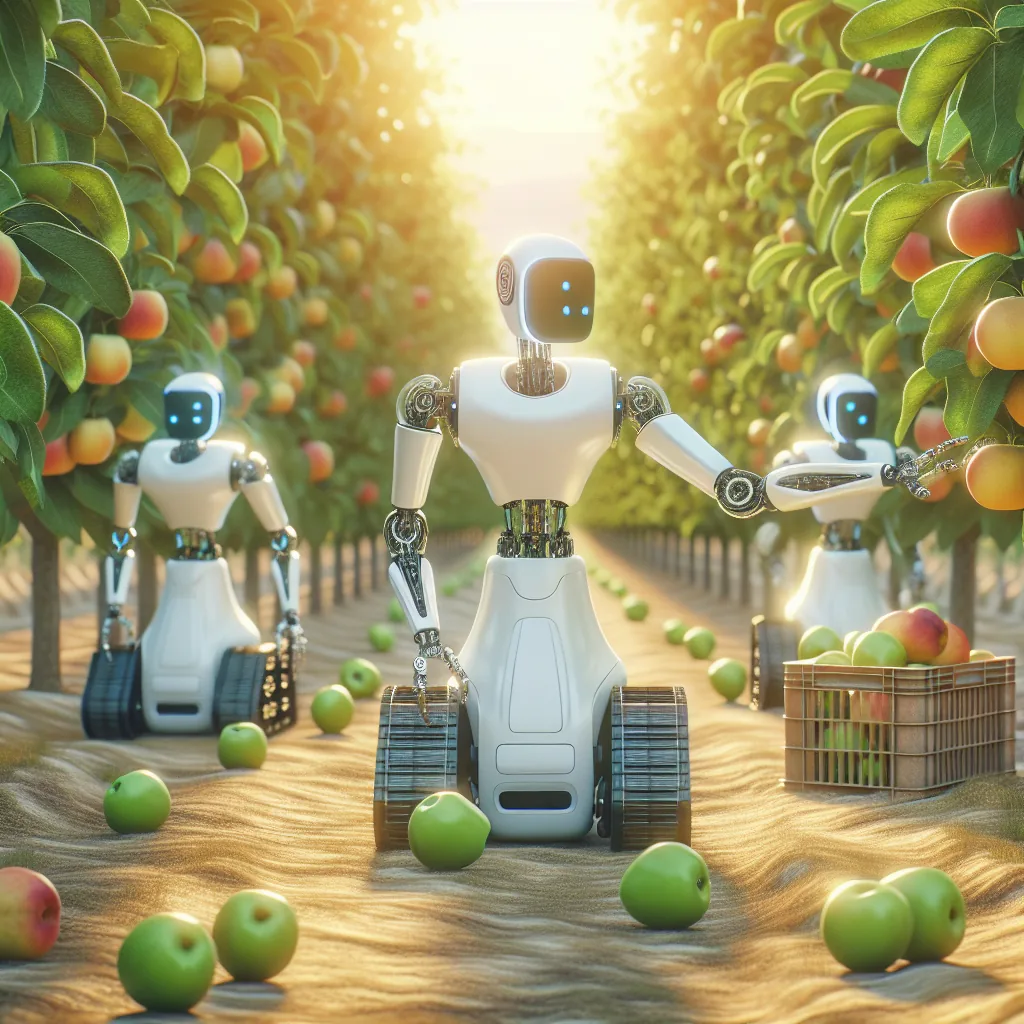 Roboty do zbioru owoców: jak technologia wspiera sadowników