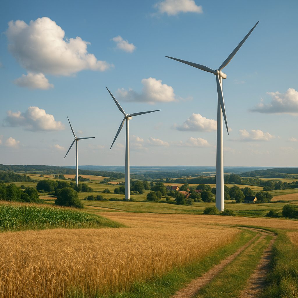 Wiatrowe źródła energii na terenach wiejskich