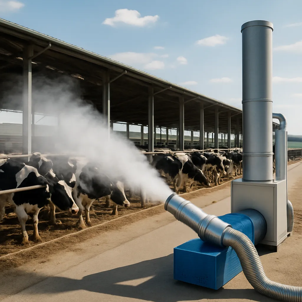 Technologie redukcji zapachów i emisji w hodowli zwierząt